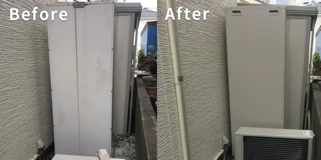 宮城県仙台市｛H様｝エコキュート交換 タカラ（電気温水器）【EM-375KGU-FA】から三菱【SRT-S376U】