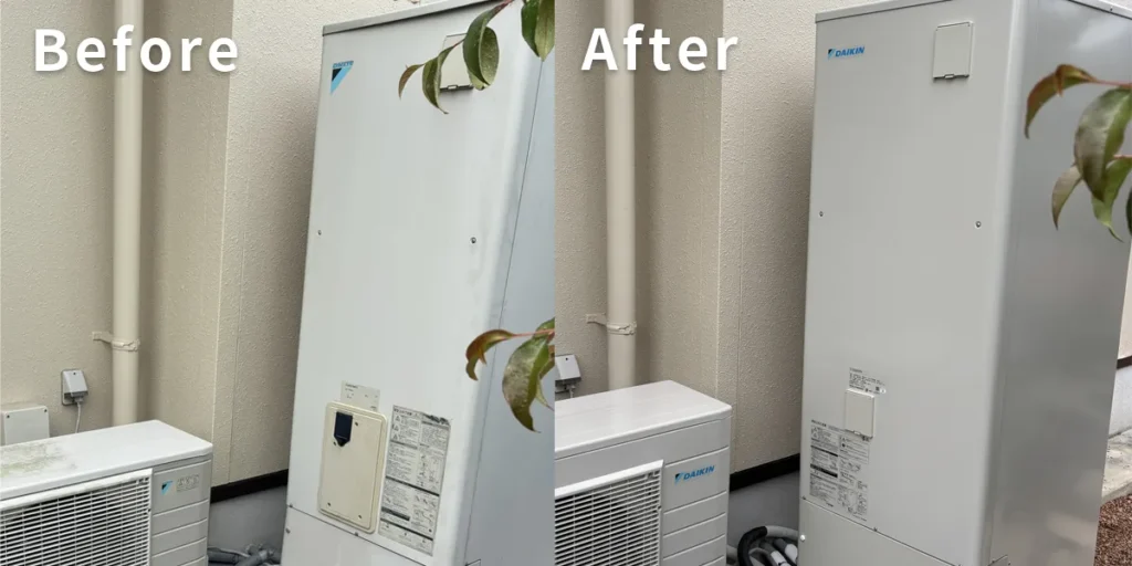 福岡県みやま市｛I様｝エコキュート交換 ダイキン【EQ37MFV】からダイキン【EQX37YFV】