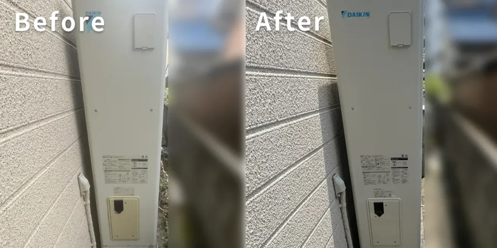 岐阜県多治見市｛K様｝エコキュート交換 ダイキン【EQ37NFTV】からダイキン【EQA37YFTV】