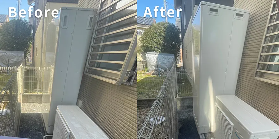 茨城県笠間市｛N様｝エコキュート交換 ダイキン【EQ37NFTV】からダイキン【EQX37XFV】