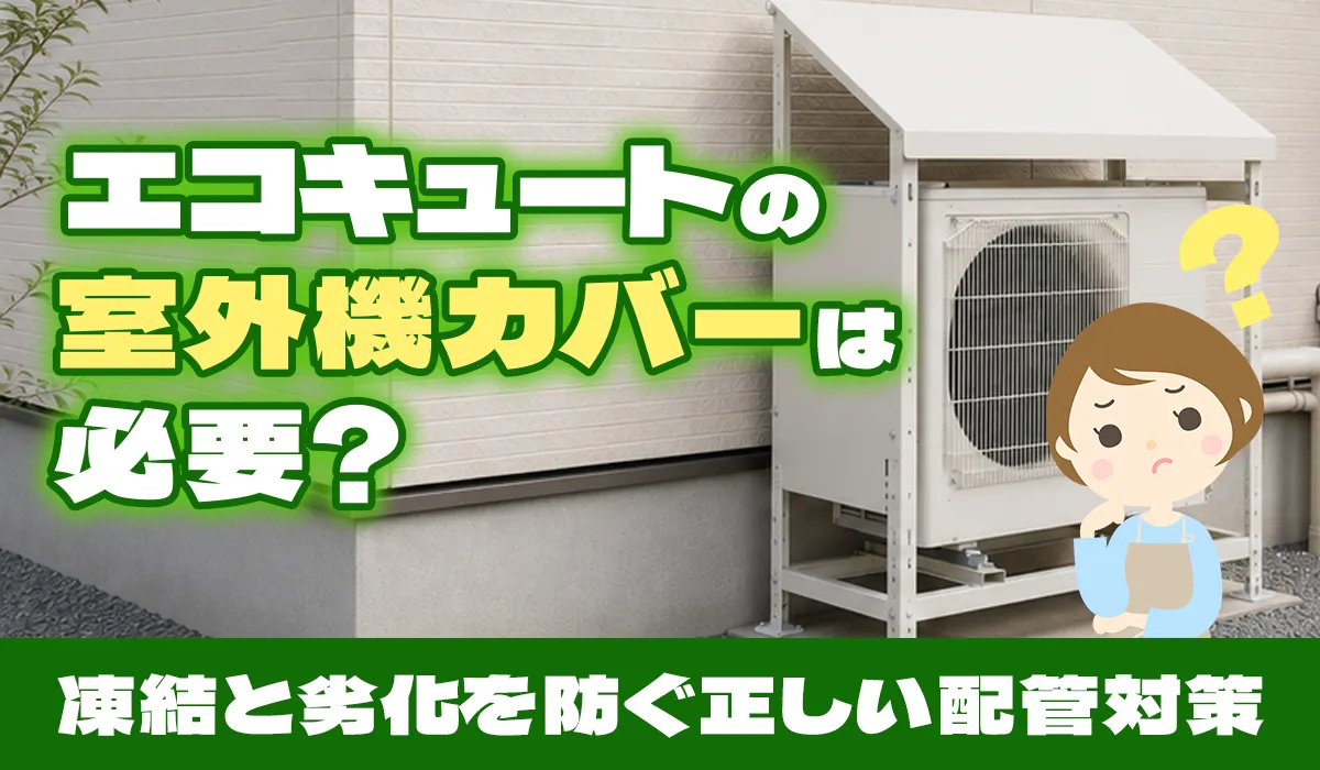 エコキュートの室外機カバーは必要？_アイキャッチ